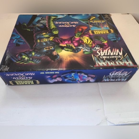 SOLD - VTG 1998 Kenner Batman Knight Force Ninjas Karate Fighters - In Box! - Picture 13 of 16